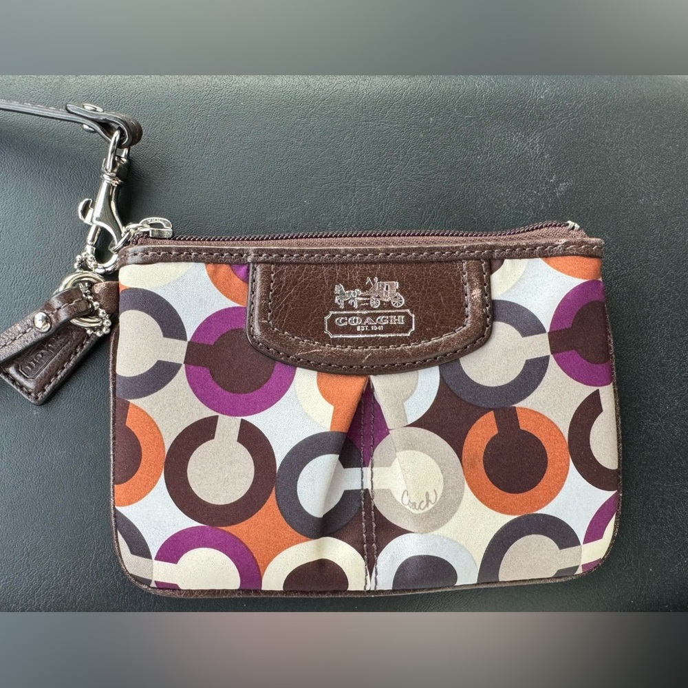 Coach “C” wristlet